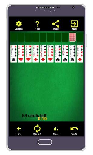 Free Solitaire - Forty Thieves screenshot 1