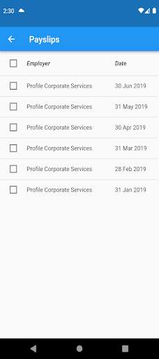 ePayslip screenshot 2