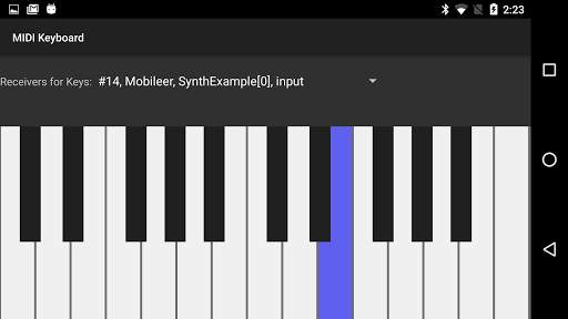 MIDI Keyboard screenshot 1