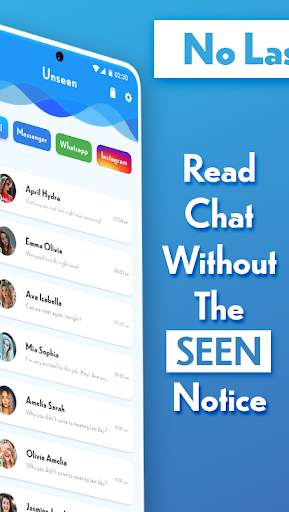 Unseen for whatsapp, facebook & messanger screenshot 2