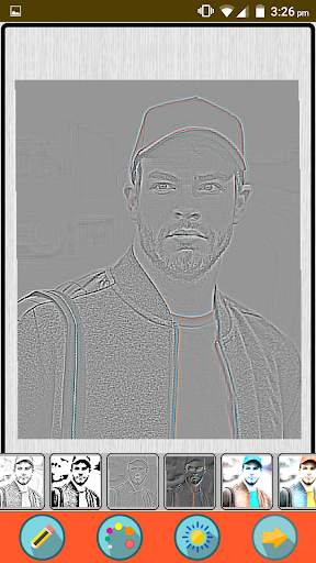 Photo to Pencil Sketch Maker скриншот 8
