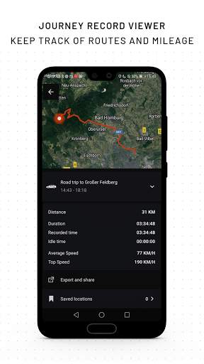 Car / Bike GPS Dashboard स्क्रीनशॉट 3