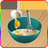 cooking games cake making game logo