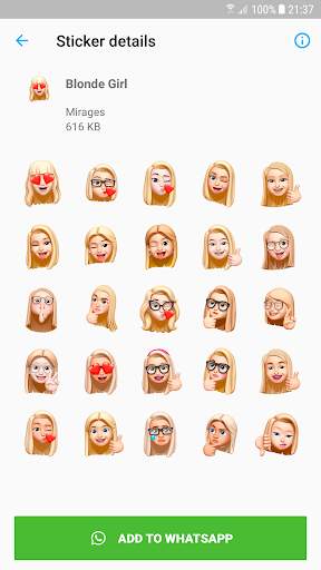 Nuevas Pegatinas Emojis - WAStickerApps screenshot 5