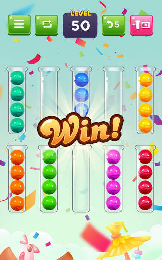 Ball Sort Puzzle: Candy Sort, Color Sorting Game screenshot 6