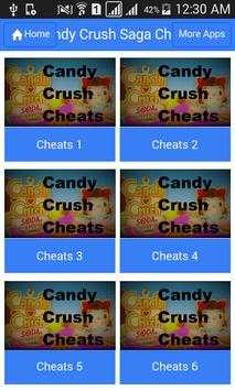 Free Cheats for Candy Crush screenshot 1