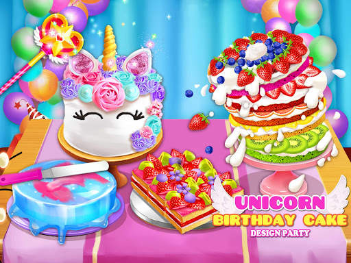 Birthday Cake Baking Design screenshot 1