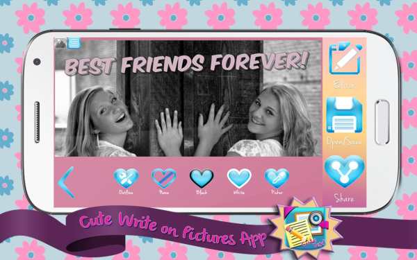 Cute Write on Pictures App screenshot 6