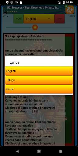 Sri Rajarajeshwari Stotram screenshot 3