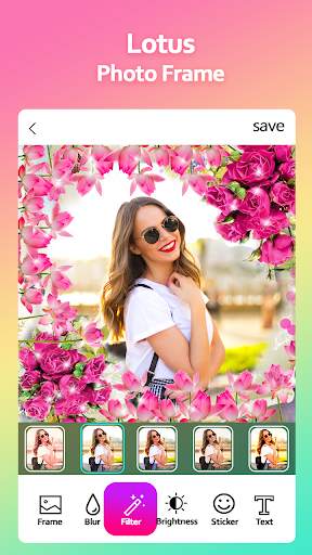 Lotus Photo Frame screenshot 3