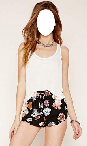 Women Shorts Outfit Photo Suit screenshot 12