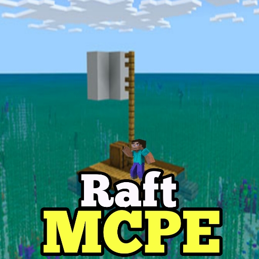 raft mcpe map oneblock mod icon