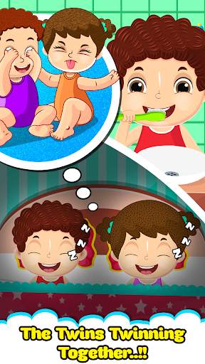 Twins Babysitter Daycare - Caring Games screenshot 2