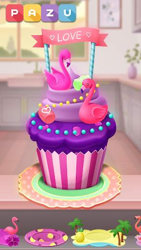 Cupcake maker cooking games screenshot 5