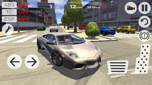 3D Sports Car Driving In City screenshot 4