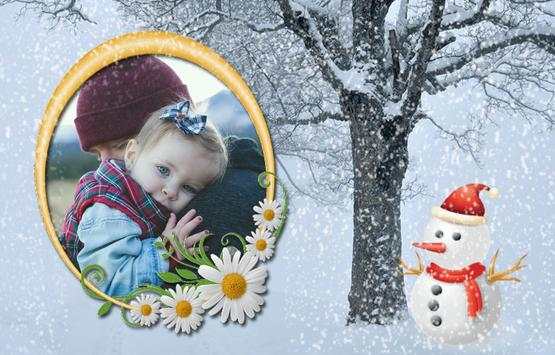 Snowfall Photo Frames screenshot 1