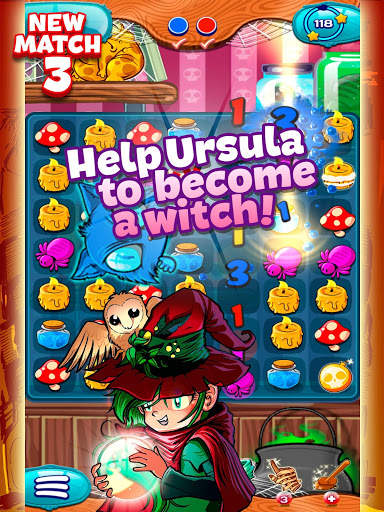 The Apprentice Witch - Puzzle Match 3 Game screenshot 12