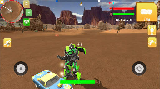 Robot War Free Fire - Survival battleground Squad screenshot 1