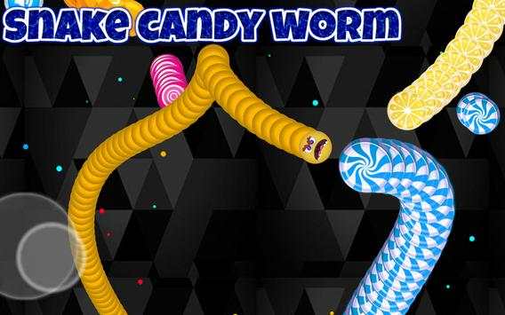 Worm Candy io - Snake Candy Sliter screenshot 8