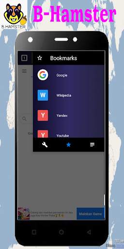 B-Hamster  Browser Anti blokir tercepat screenshot 5