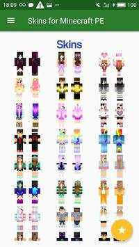 Top Skins for Minecraft PE screenshot 2