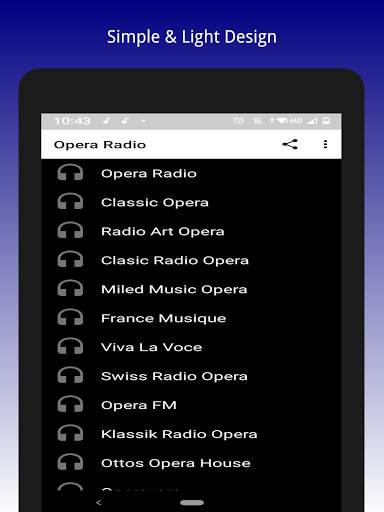 Opera Radio 📻 Music Stations 🎧 screenshot 3