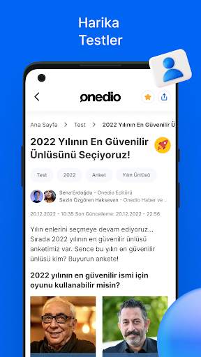 Onedio – İçerik, Haber, Test screenshot 3