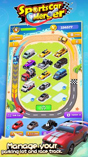 Sports Car Merger screenshot 2