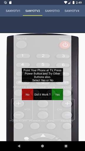 Remote Control For Sanyo TV screenshot 4