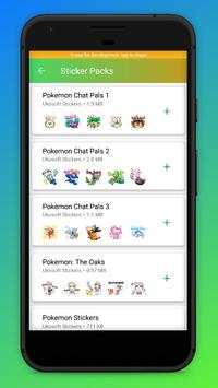 Pokemon Stickers screenshot 1