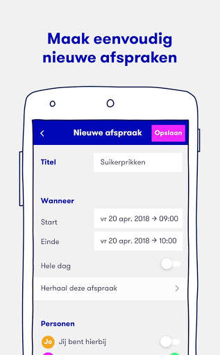 Fello – gratis familie agenda voor mantelzorgers screenshot 5