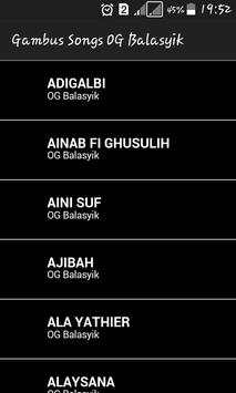 Gambus Songs OG Balasyik screenshot 1