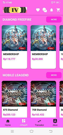 Iben Voucher Pulsa Game dll screenshot 3