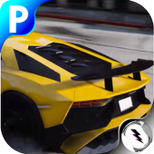 Car Traffic Lamburghini Aventador Racer Simulator icon