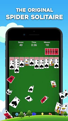 Spider Solitaire 2 screenshot 1