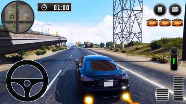 Driving in City Extreme Car 2018 screenshot 1