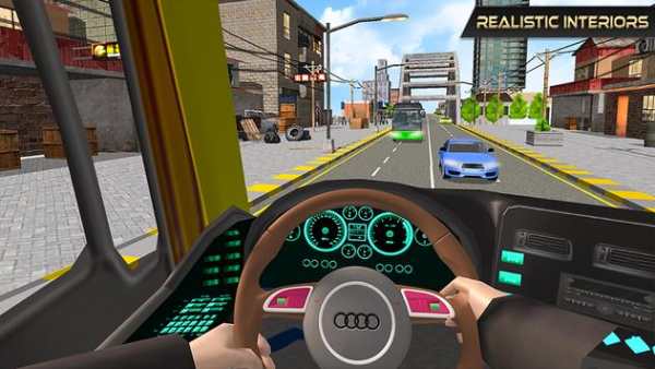 Racing in Coach - Bus Simulator screenshot 7