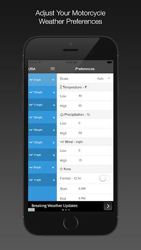 Motorcycle Weather скриншот 3