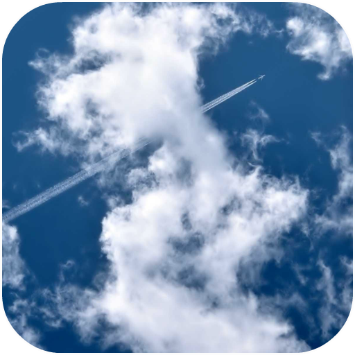 Flying Through Clouds HD LWP icon