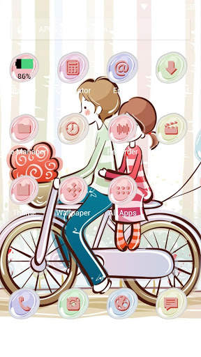 Warm-APUS Launcher theme screenshot 2