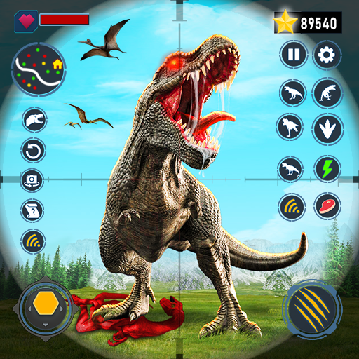 Dinosaur Games Hunting Gun 3D icon