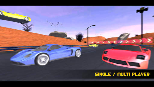 Multi Race : Single & Multi Player Car Racing screenshot 3