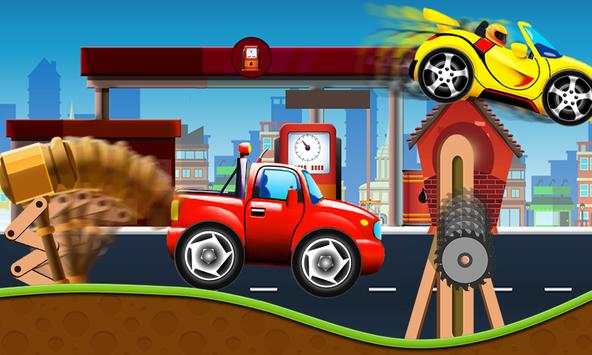 Uphill Climbing Car Racing Games: Baby Fun Ride screenshot 4