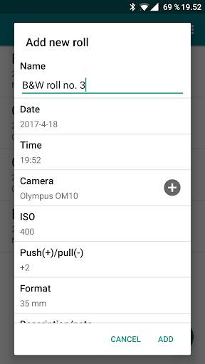 Exif Notes screenshot 2