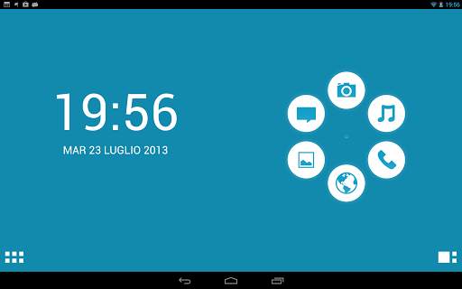 Basic Blue Theme for Smart Launcher screenshot 3