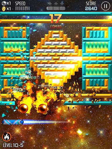 Astroball - Brick Breaker (Ad Free) screenshot 14