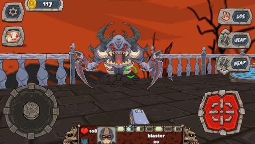 Demon Blast - 2.5d game offline retro fps screenshot 2