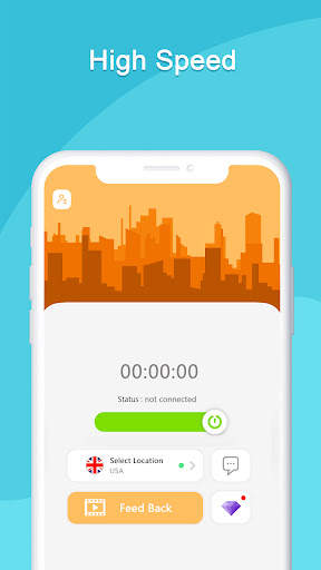 Faster VPN - Stable VPN Proxy screenshot 1