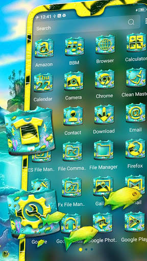 Mysterious Sea World Theme screenshot 2
