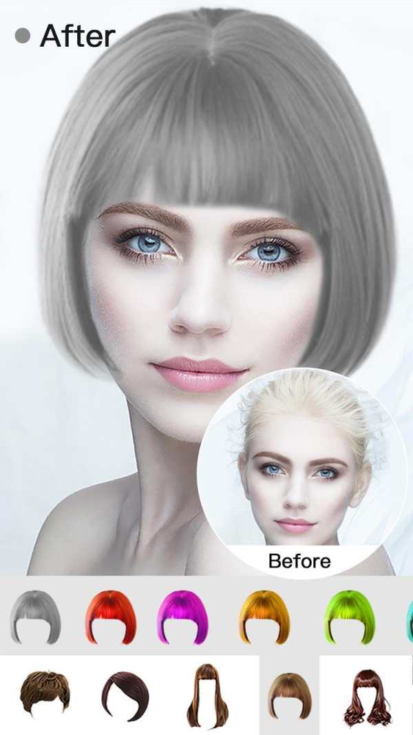 Hair Style Salon&Color Changer screenshot 3